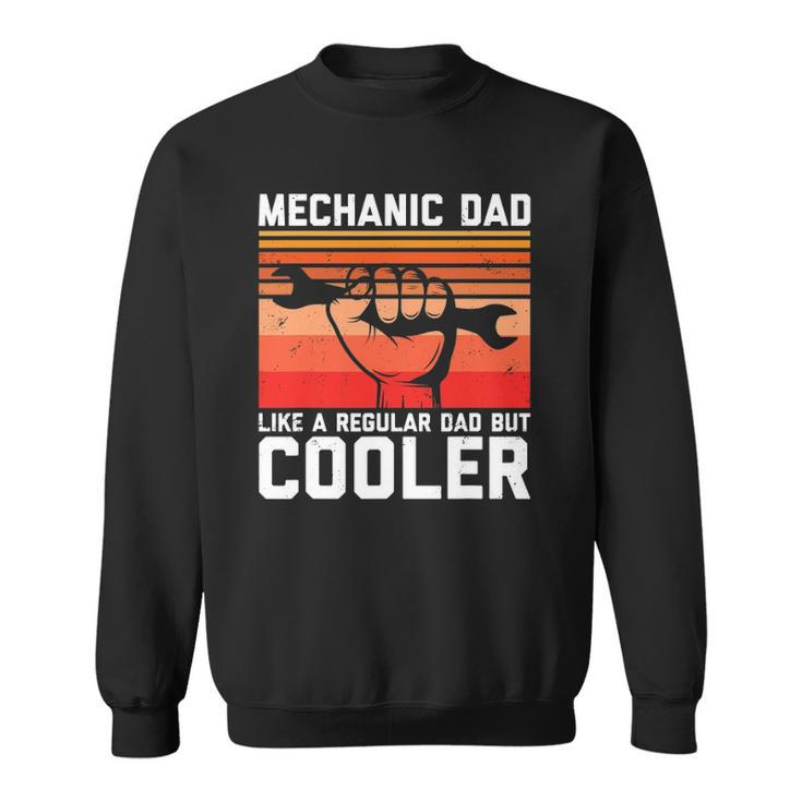Funny Car Graphic Car Mechanics Car Fathers Car Repair Dads Sweatshirt