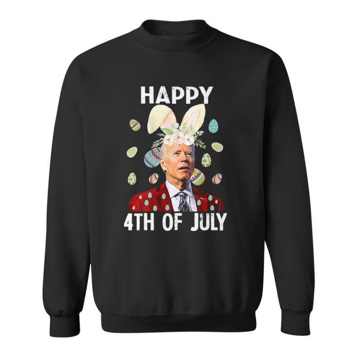 Funny Joe Biden Merry Christmas Confused Easter Day Sweatshirt