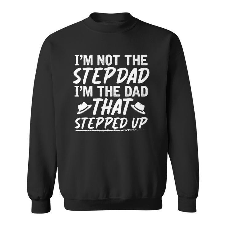 Funny Stepdad Fathers Day Family Daddy Bonus Dad Step Dad Sweatshirt