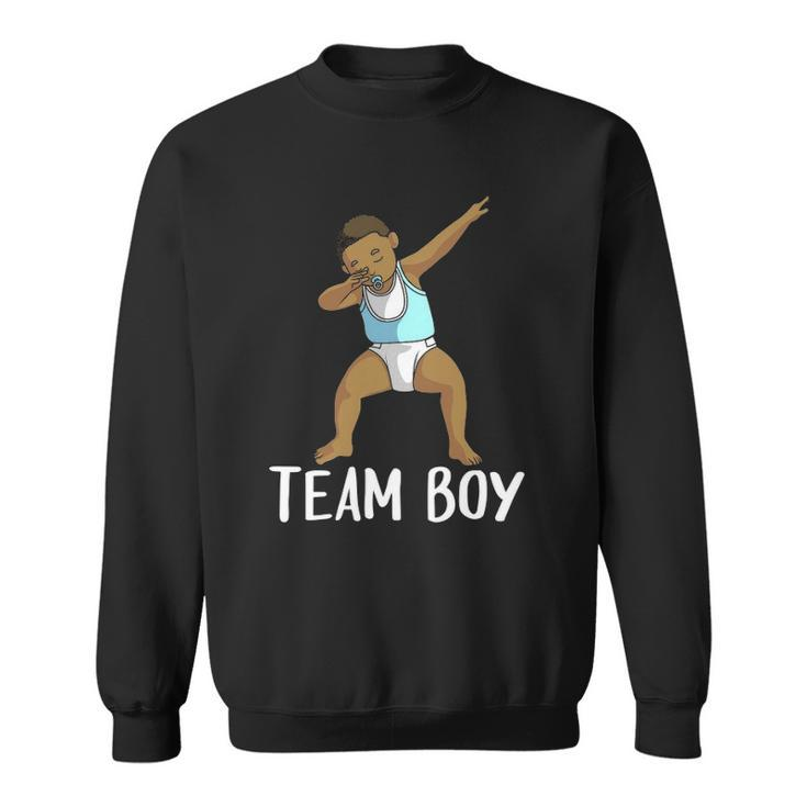 Funny Team Boy Gender Reveal Gift Men Women Cool Baby Boy Sweatshirt