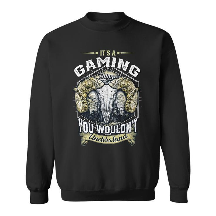 Gaming Name Shirt Gaming Family Name V2 Sweatshirt