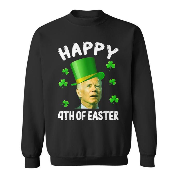 Happy 4Th Of Easter Funny Biden St Patricks Day  Sweatshirt