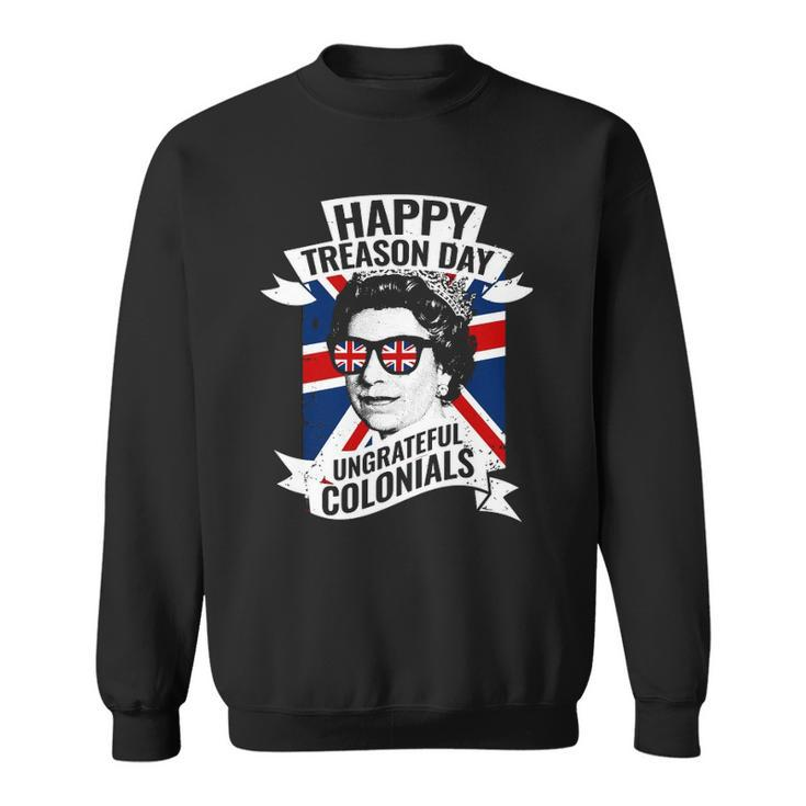 Happy Treasons Day Funny British Queen Essential Sweatshirt