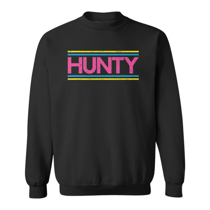 Hunty Drag Queen Vintage Retro Sweatshirt