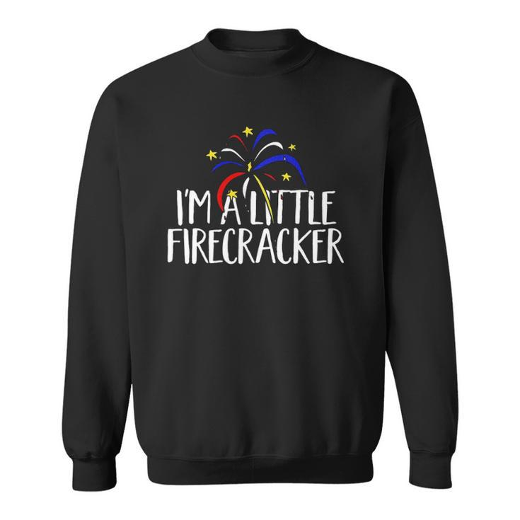 Im A Little Firecracker Patriotic 4Th Of July American  Sweatshirt