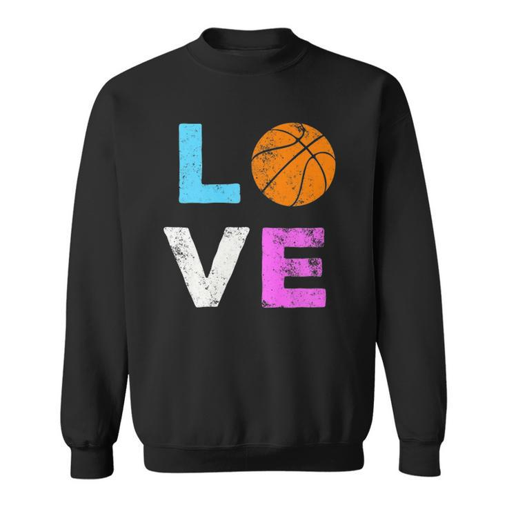 Love Basketball American Team Fan Gift  Sweatshirt