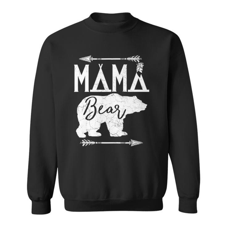 Mama Bear Mothers Day Gift For Wife Mommy Matching Funny Sweatshirt