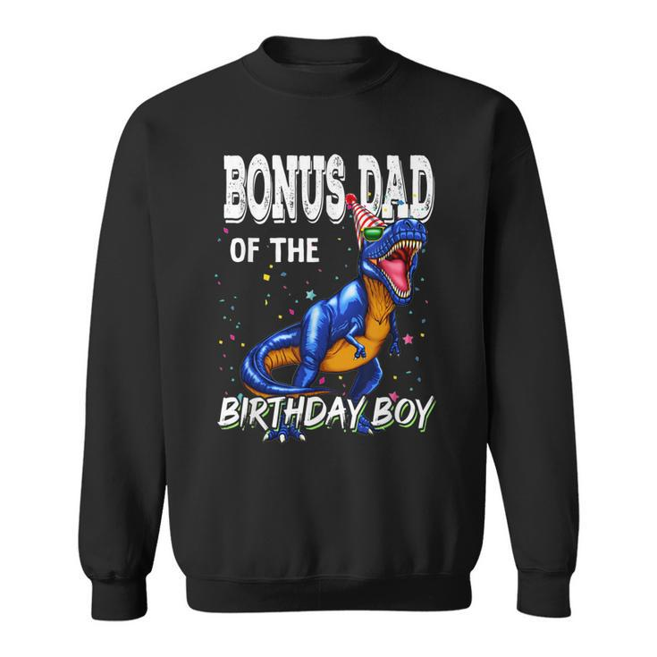 Mens Bonus Dad Of The Birthday Boy Matching Father Bonus Dad  Sweatshirt