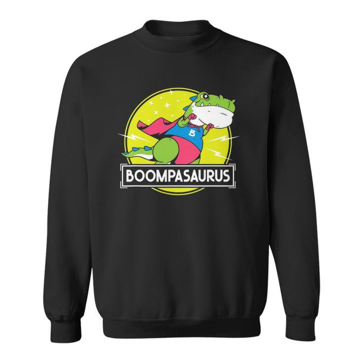 Mens Boompasaurus Boompa Designs From Grandchildren Fathers Day Sweatshirt