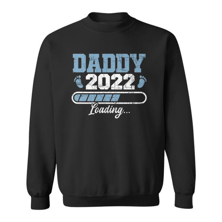 Mens Daddy 2022 Pregnancy Reveal First Time Dad Sweatshirt