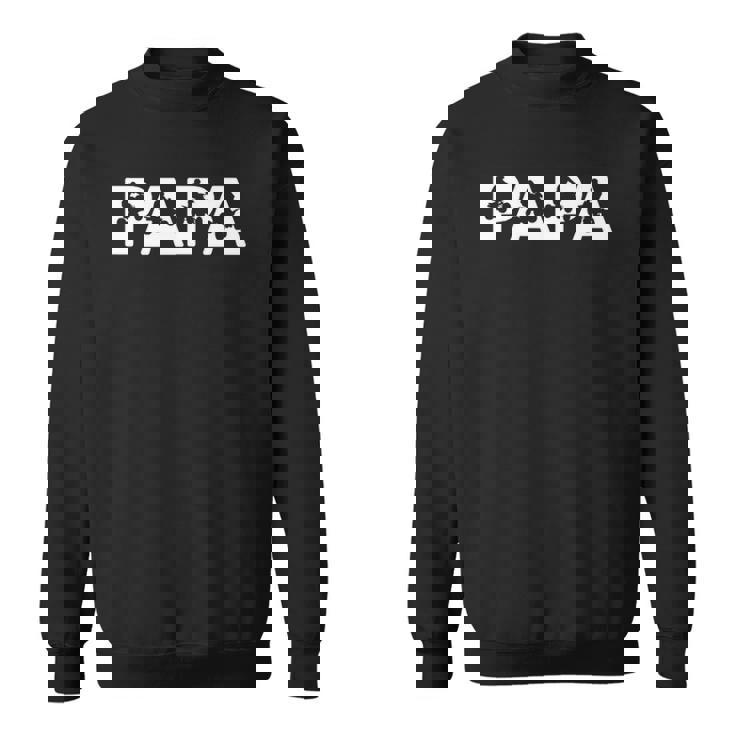 Mens Funny Fathers Day Gift For Dad Papa Atv Quad Wheeler Sweatshirt