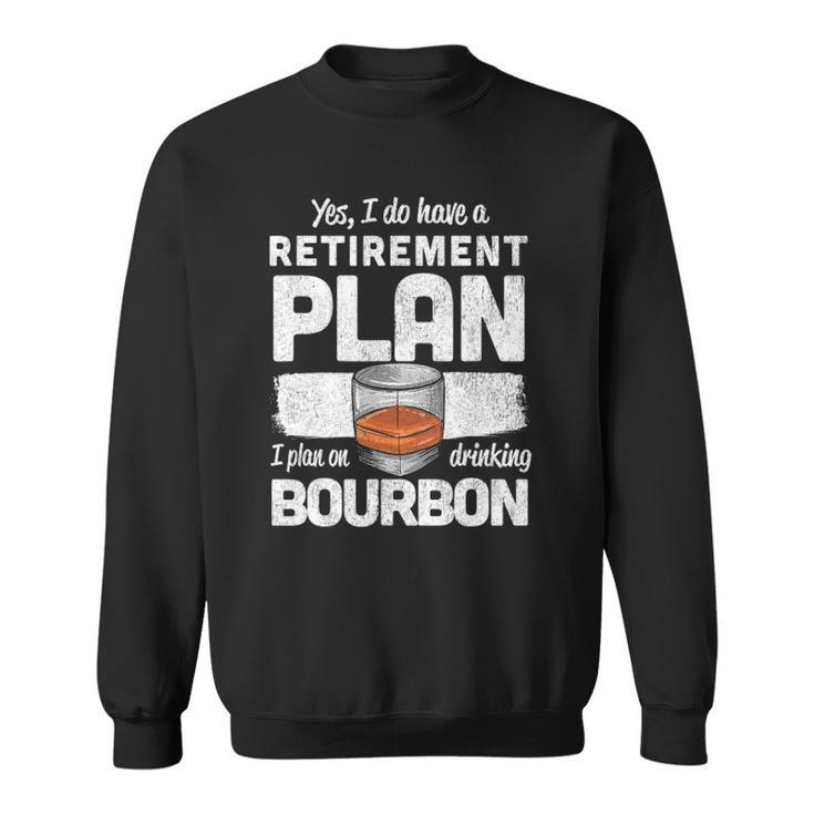 Mens Kentucky Bourbon Whiskey Retirement Gift Malt Whisky Retiree Sweatshirt
