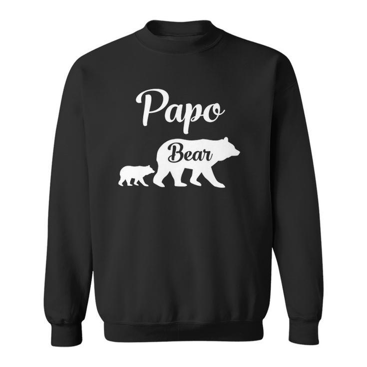 Mens Papo Bear Funny Gift  Sweatshirt