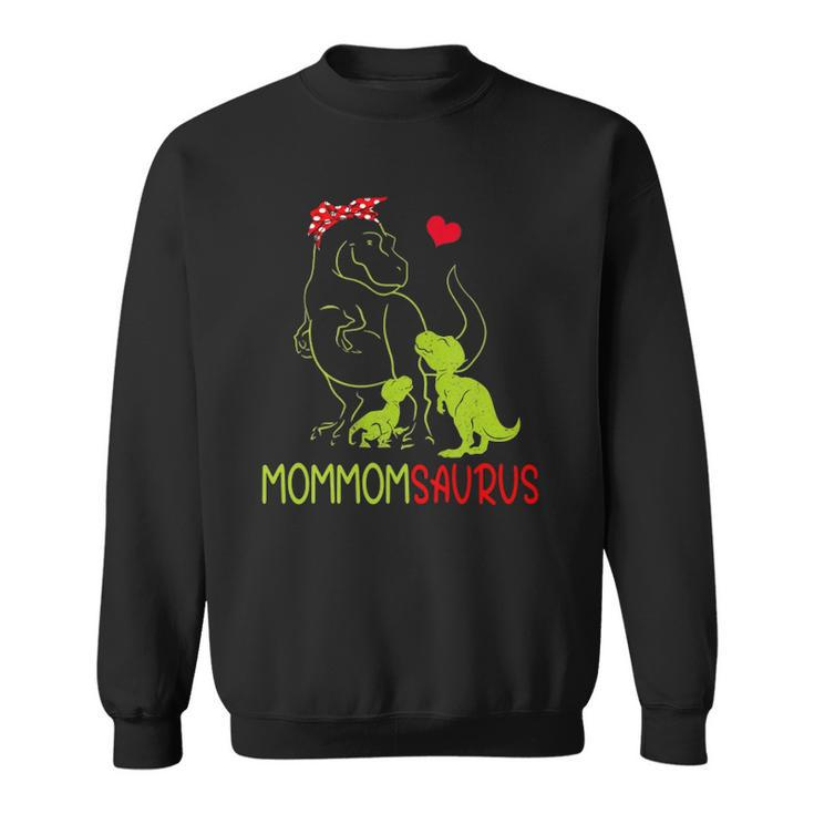 Mommomsaurusrex Mommom Saurus Dinosaur Women Mom Sweatshirt