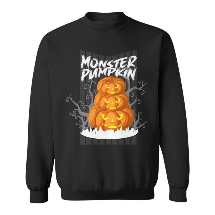 Monster Pumpkin Sweatshirt