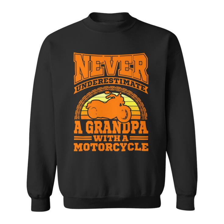 Motorcycle Grandpa Biker S Funny 499 Shirt Sweatshirt