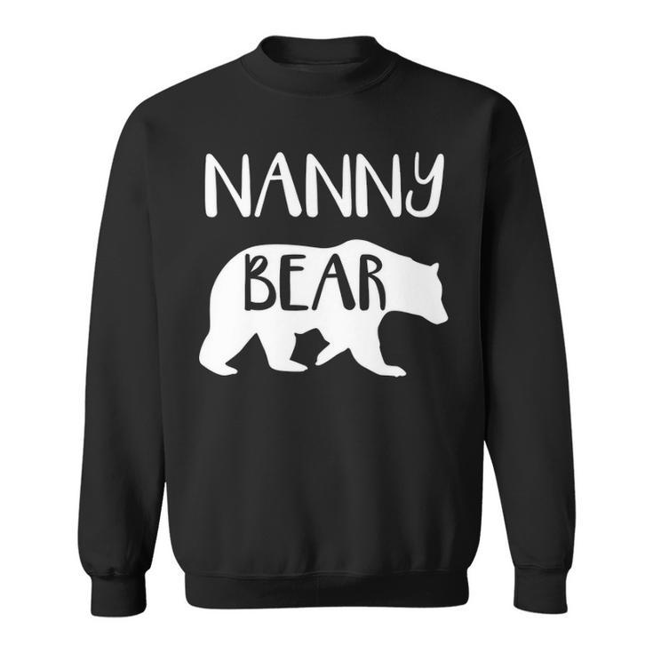 Nanny Grandma Gift   Nanny Bear Sweatshirt