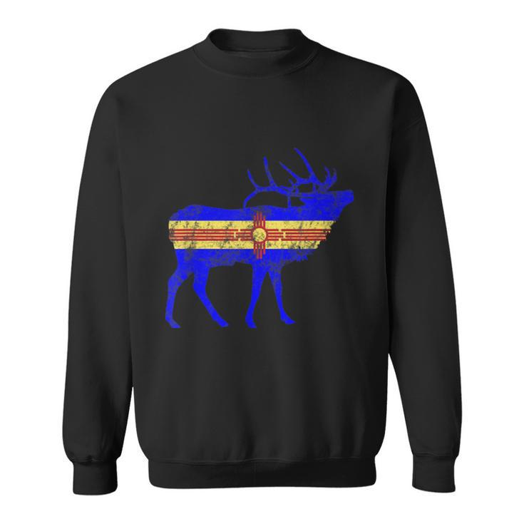 New Mexico Elk Elk Hunting Sweatshirt
