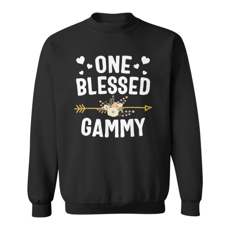 One Blessed Gammy  Cute Mothers Day Gifts Sweatshirt