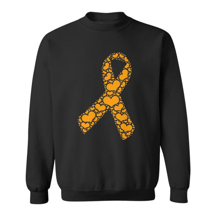 Orange Ribbon  For Gun Violence Awareness Anti Gun Sweatshirt