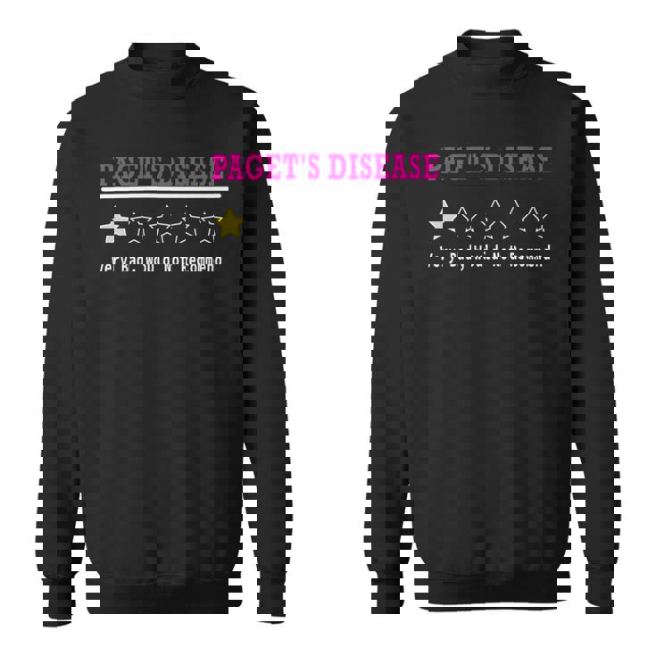 Pagets Disease Review Pink Ribbon Pagets Disease Pagets Disease Awareness Sweatshirt