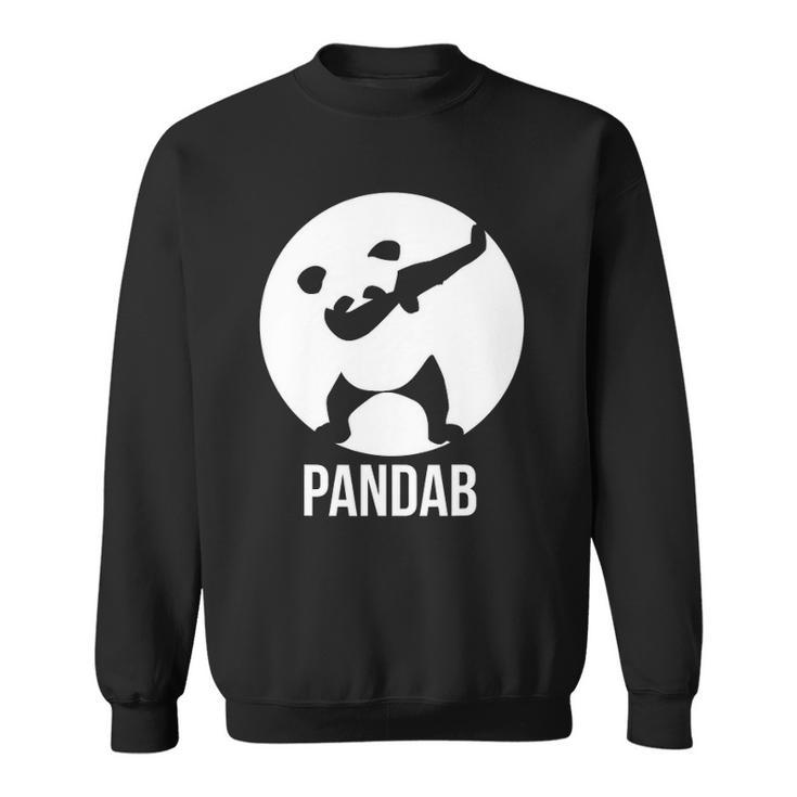 Pandab Funny Dabbing Panda Design Gift Sweatshirt