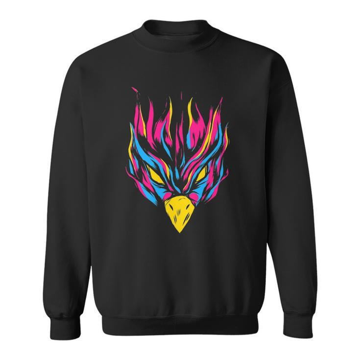 Pansexual Pride Phoenix Design Colors Of Pansexual Lgbt Sweatshirt