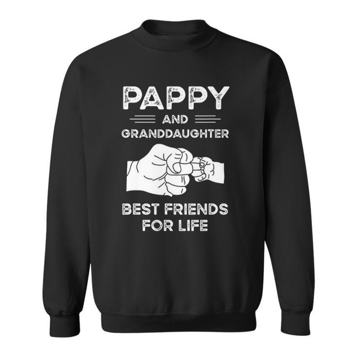 Pappy And Granddaughter Best Friends For Life Matching Sweatshirt