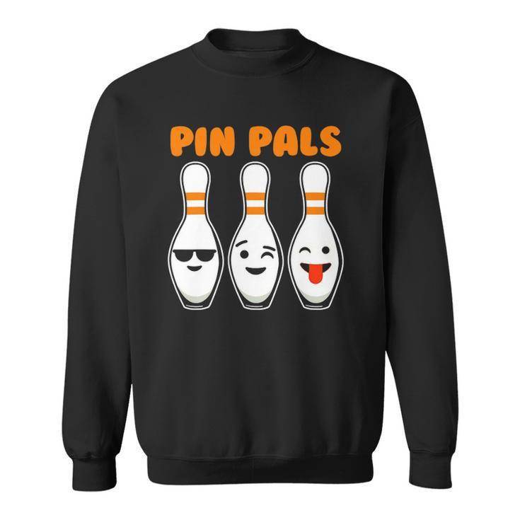 Pin Pals Cute Funny Bowling Sweatshirt