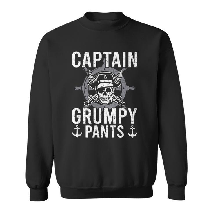 Pontoon Captain Grumpy Pants Pontooning Sweatshirt