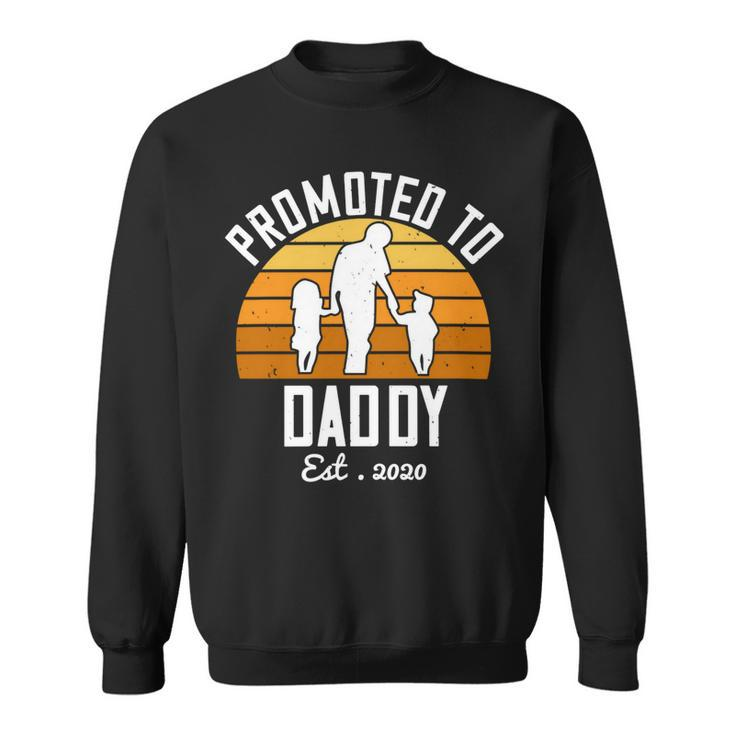 Promoted To Daddy Est  2020 Sweatshirt