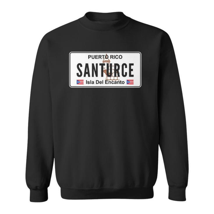 Santurce - Puerto Rico Proud Boricua Sweatshirt