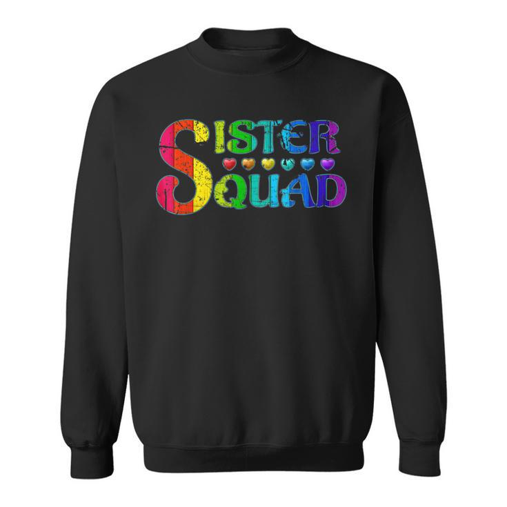 Sister Squad Relatives Birthday Bday Party  Sweatshirt