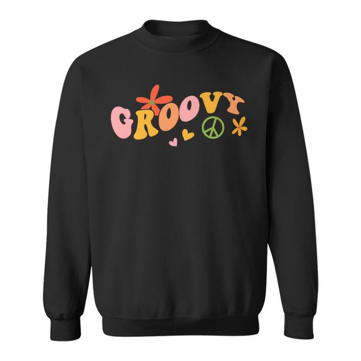 Stay Groovy Hippie   V3 Sweatshirt