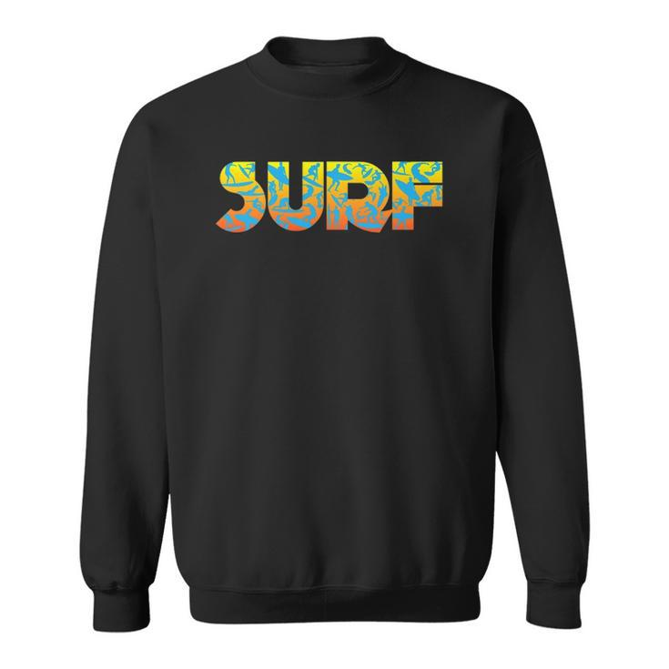 Surfing Surf Surfboard Water Sport Sweatshirt