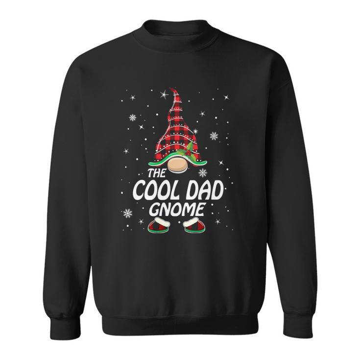 The Cool Dad Gnome Matching Family Christmas Pajama Sweatshirt