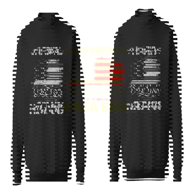 The Great Maga King We The People Ultra Maga Patriotic Us Sweatshirt