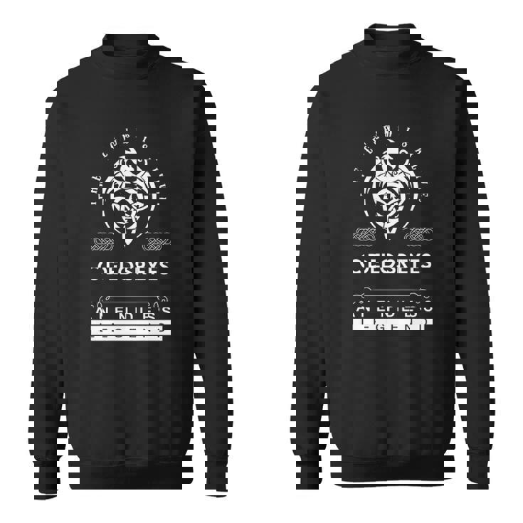 The Legend Is Alive Custom Name An Endless Legend Sweatshirt