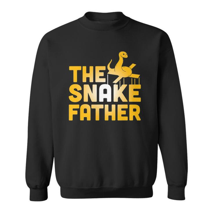 The Snake Father Funny Reptile Owner Sweatshirt