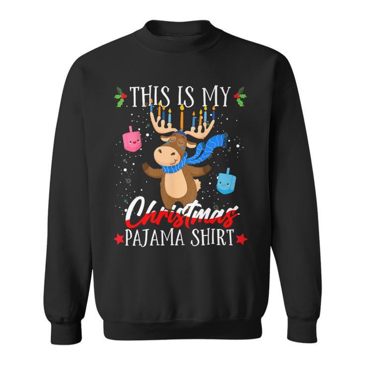 This Is My Christmas Pajama Jewish 545 Shirt Sweatshirt