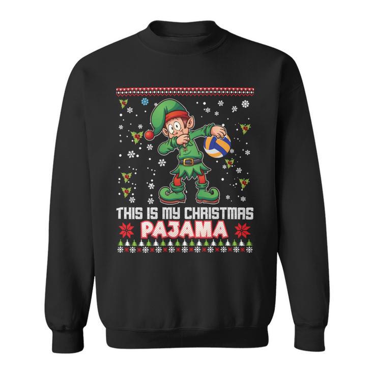 This Is My Christmas Pajama Volleyball 874 Shirt Sweatshirt