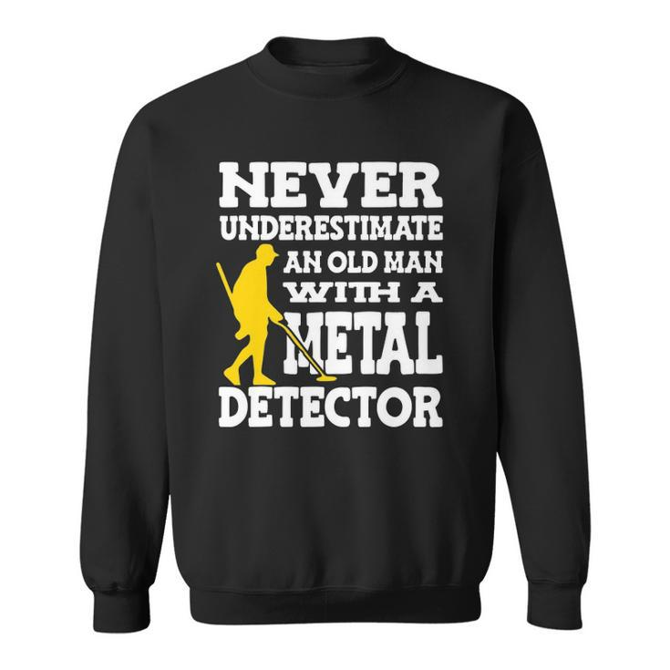 Treasure Hunter Metal Detecting Detectorist Dirt Fishing Sweatshirt