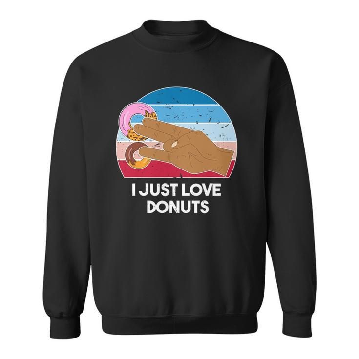 Two In The Pink One In The Stink Donut Two Coot One Boot Sweatshirt