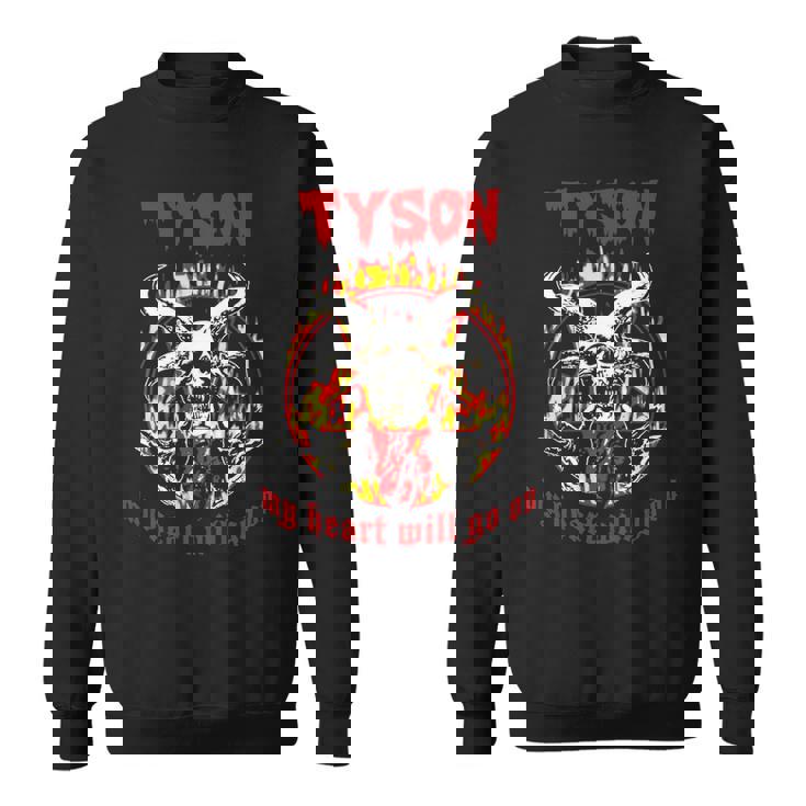 Tyson Name Gift Tyson Name Halloween Gift Sweatshirt