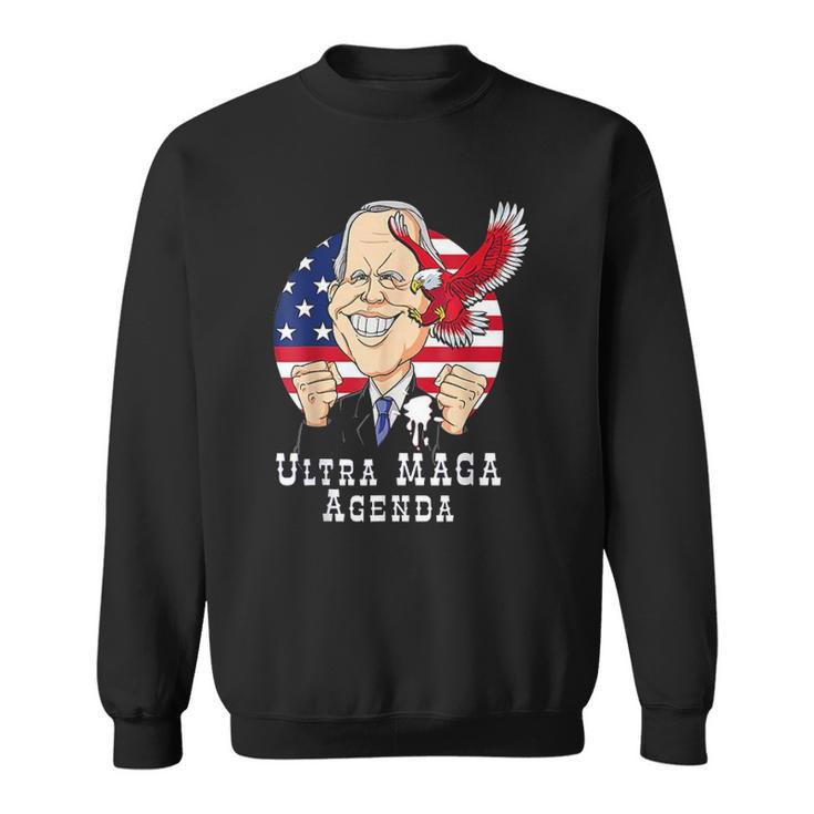 Ultra Maga And Proud Of It We The People Republican Funny Sweatshirt