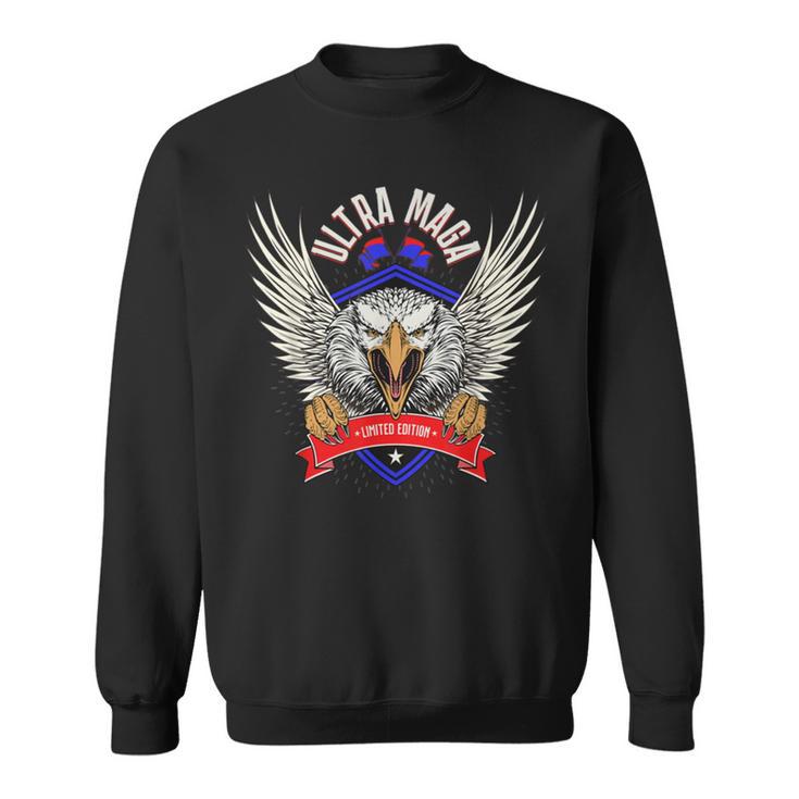 Ultra Maga Eagle Proud Ultra Maga Sweatshirt