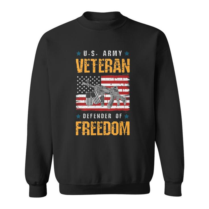 Us Veteran Defender Of Freedom Veterans Day Sweatshirt