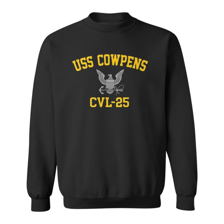 Uss Cowpens Cvl-25 Armed Forces Sweatshirt
