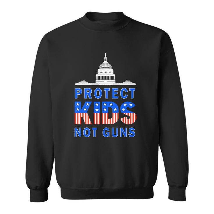 Uvalde Texas Strong Pray For Anti Guns Us Flag Text Sweatshirt