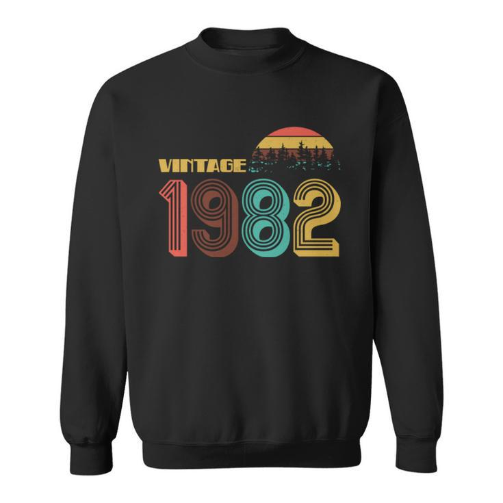 Vintage 1982 Sun Wilderness 40Th Birthday  Sweatshirt